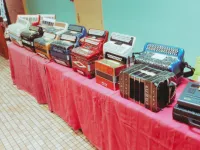 Accordéons exposés